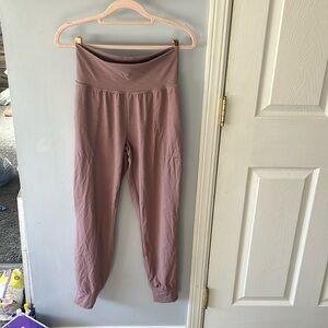 Athleta extra small light pink/light purple colored joggers
